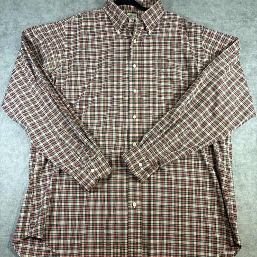 Ripley Dallas TX Western Plaid Shirt Men’s 2XL Cowboy Button Up Long Sleeve USA